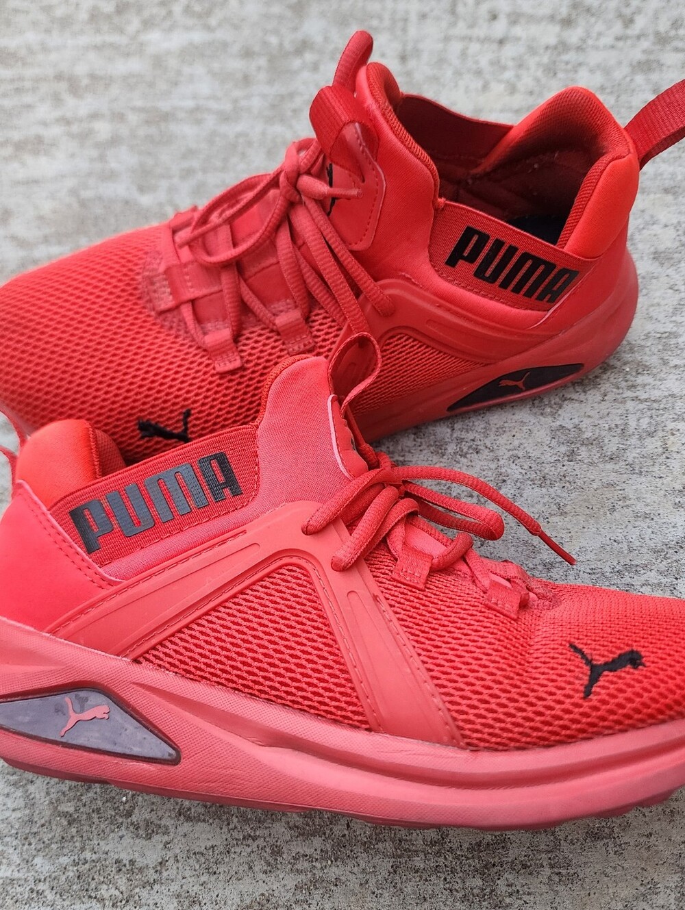 PUMA Enzo 2 Red Mens Training Sneaker Shoes, Sz 7.5